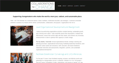 Desktop Screenshot of collaborationsforchange.org